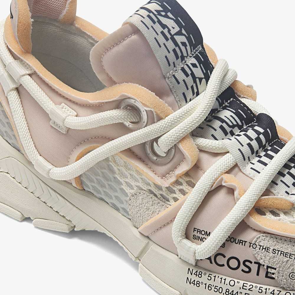 Lacoste L003 Active Runway Sneakers Off White/Off White | TBND-36815