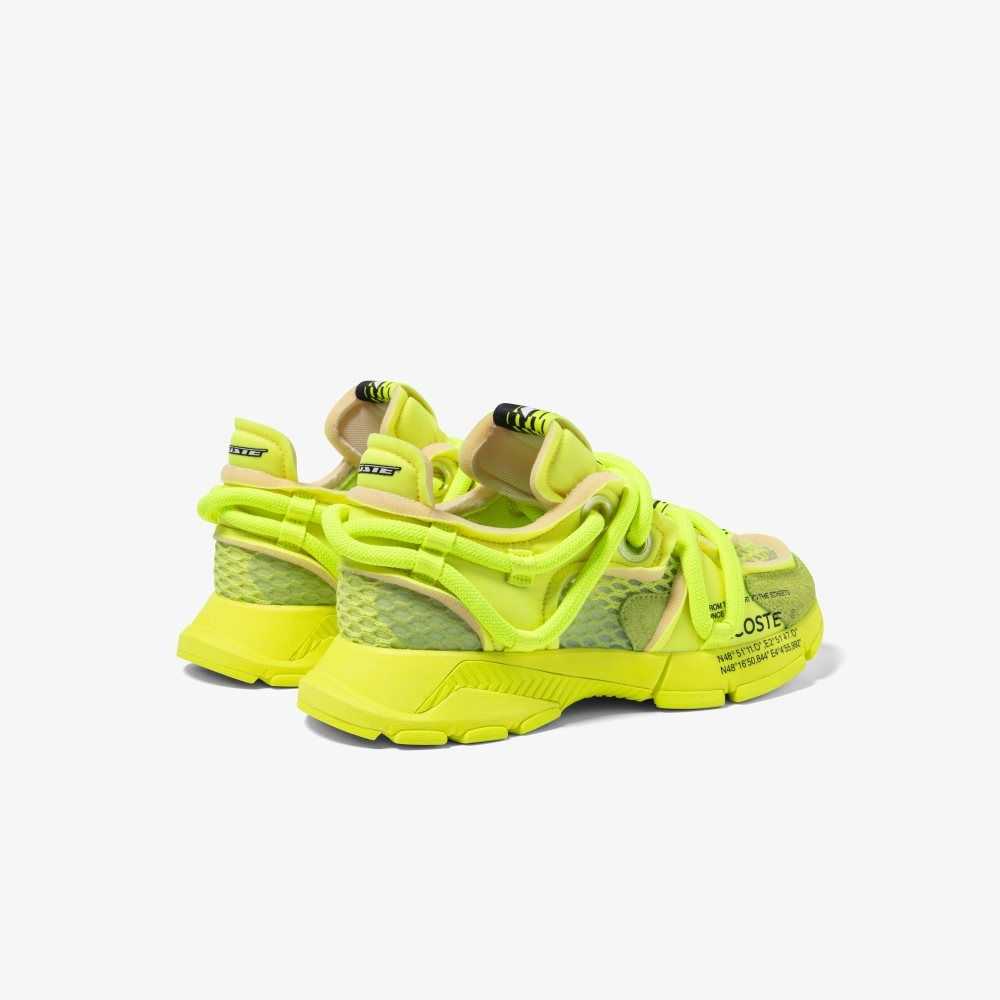 Lacoste L003 Active Runway Sneakers Ylw/Ylw | LTAZ-84253