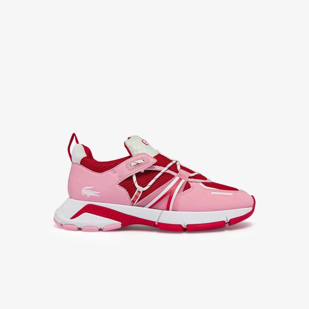 Lacoste L003 Colorblock Sneakers Pink/White | CLUX-96481