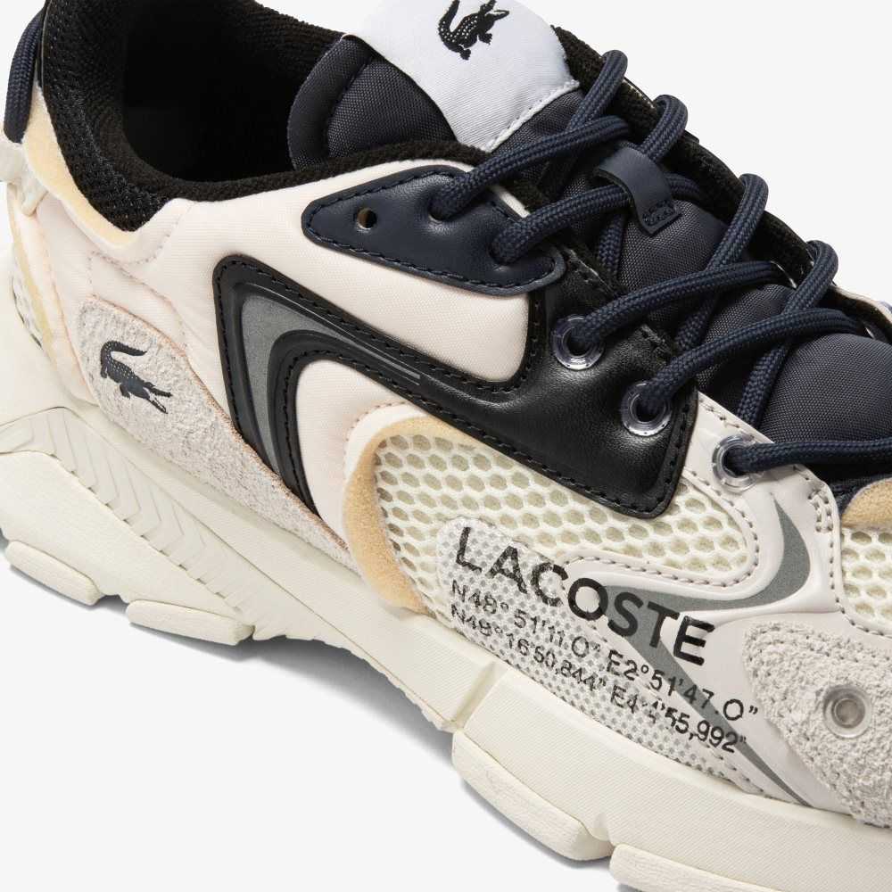 Lacoste L003 Neo Sneakers Off Wht/Blk | JNAT-67582