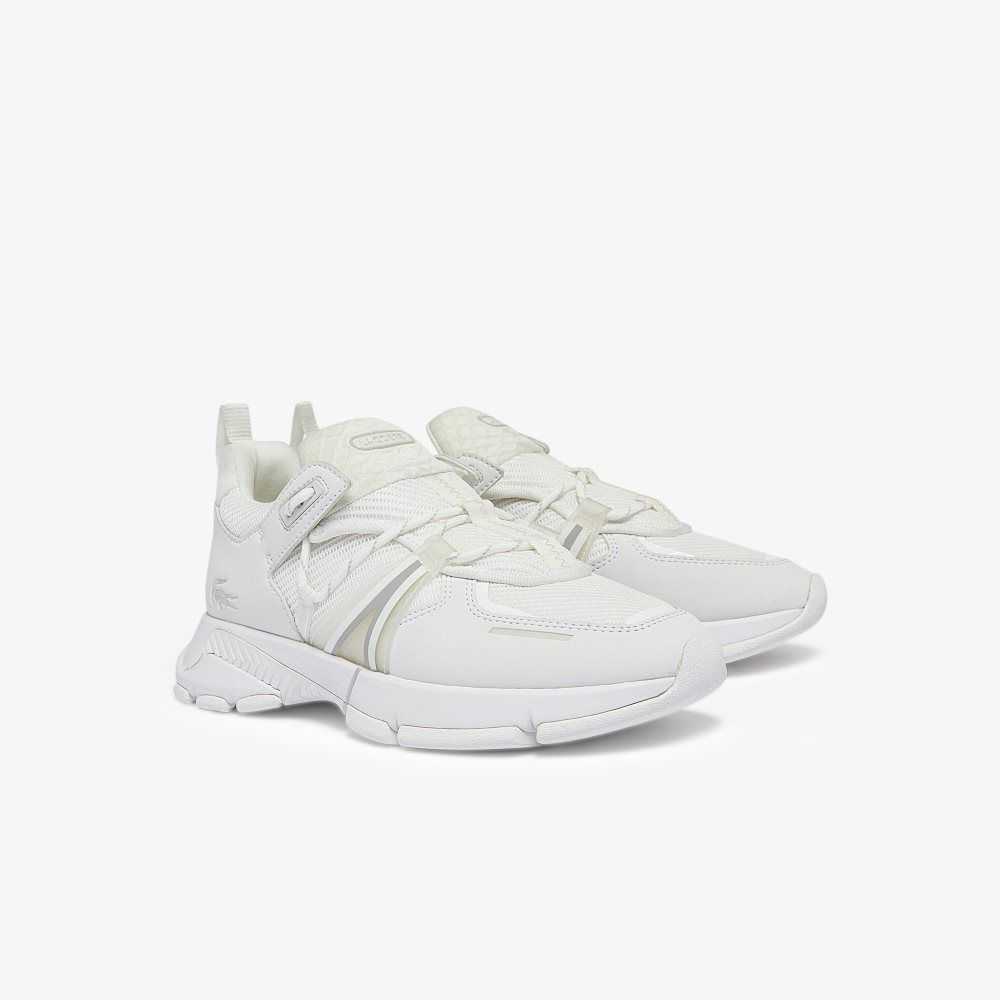 Lacoste L003 Sneakers White/White | ZSJY-37984