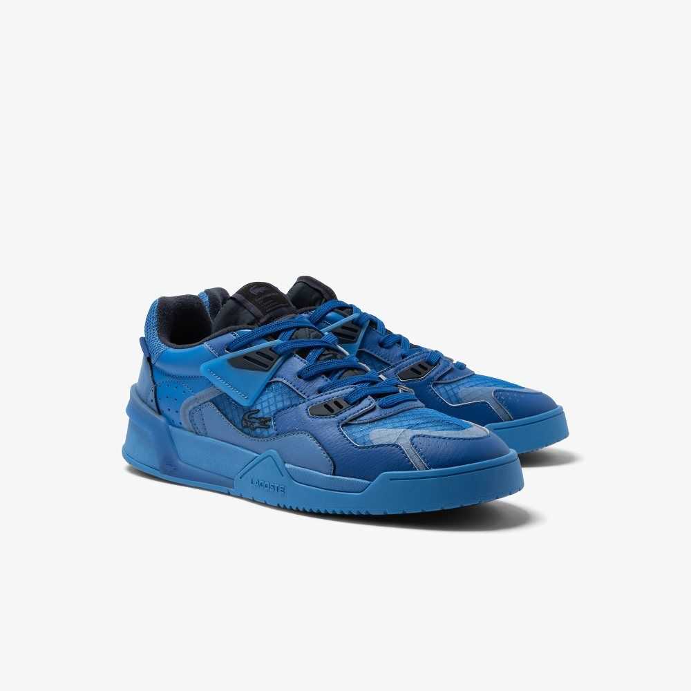 Lacoste LT125 Leather Sneakers Dk Blu/Blu | YCQF-13847