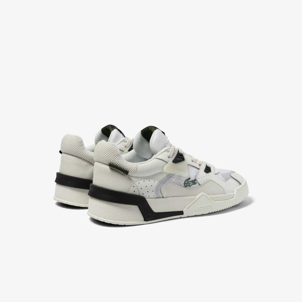 Lacoste LT125 Leather Sneakers Wht/Off Wht | JYKO-95724