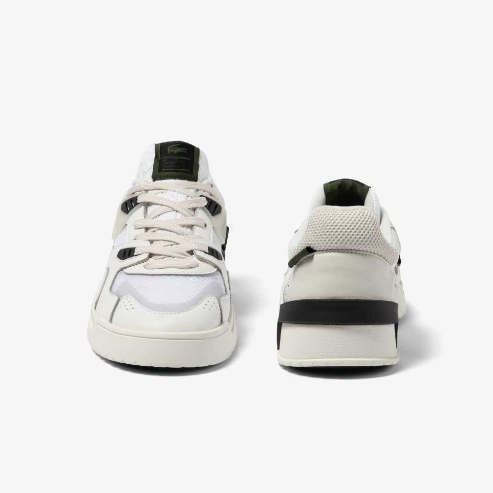 Lacoste LT125 Leather Sneakers Wht/Off Wht | JYKO-95724