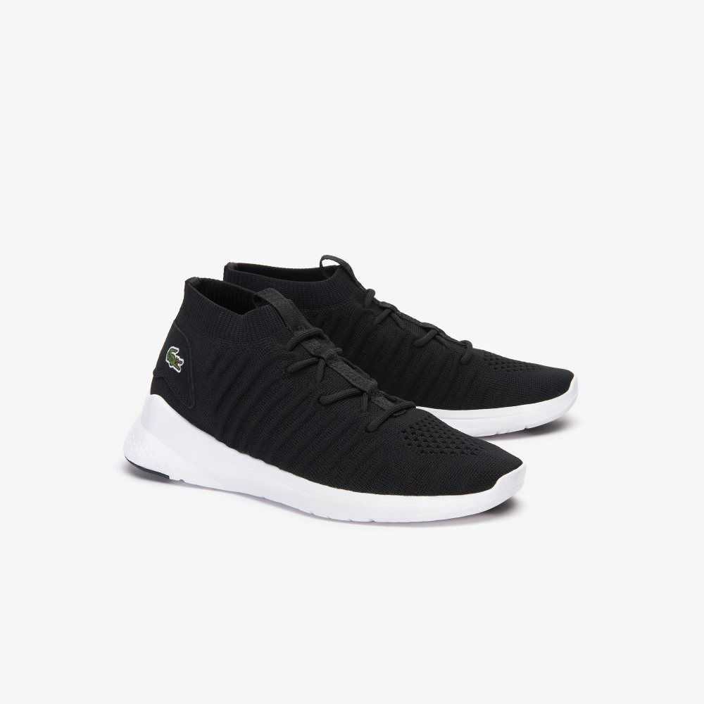 Lacoste LT Fit-Flex Sneakers Black/White | MQYP-24905