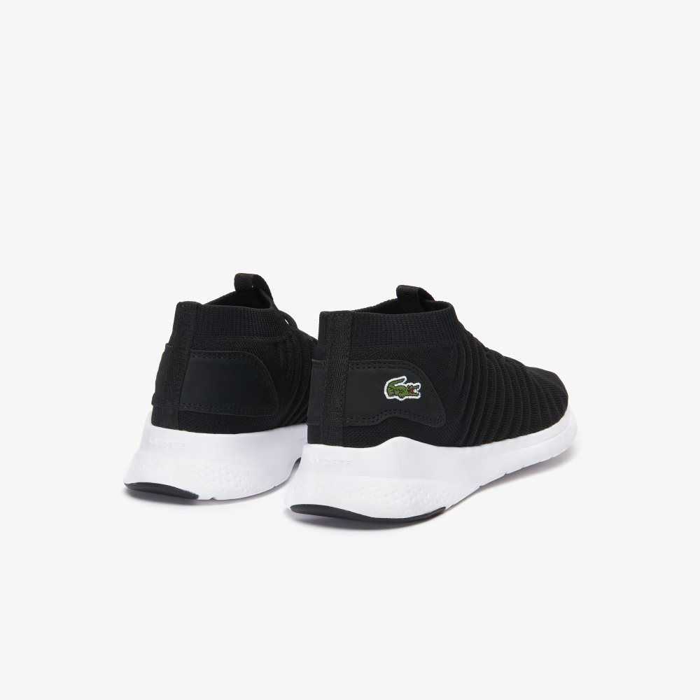 Lacoste LT Fit-Flex Sneakers Black/White | MQYP-24905