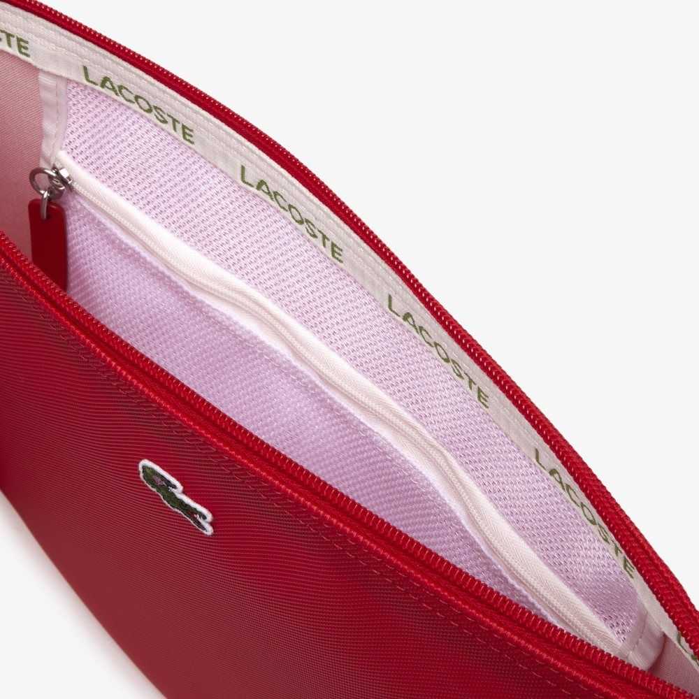 Lacoste L.12.12 Clutch Purse High Risk Red | RIVE-73492