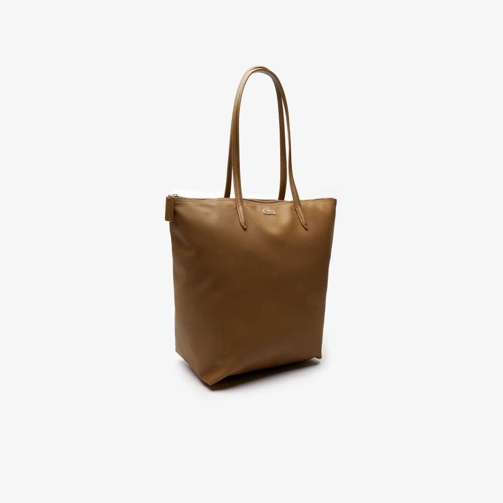 Lacoste L.12.12 Concept Vertical Zip Tote Bag Renne | LKSF-46031