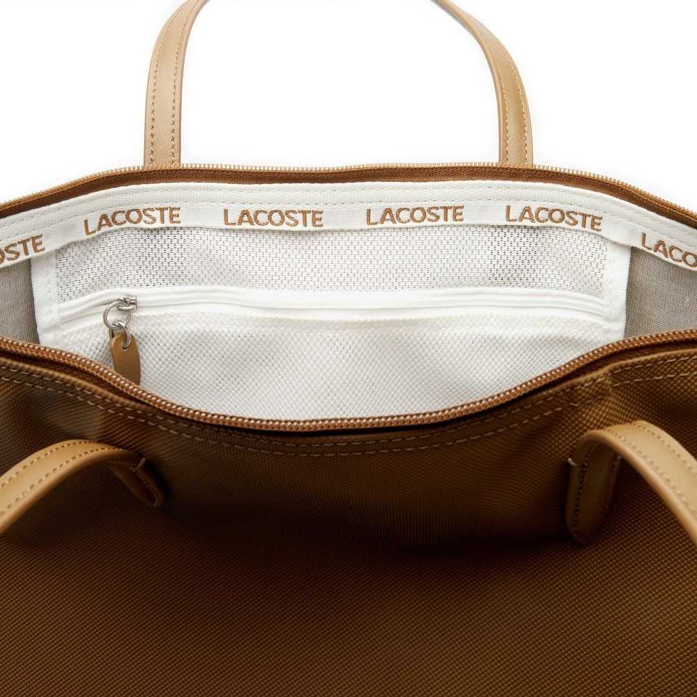 Lacoste L.12.12 Concept Vertical Zip Tote Bag Renne | LKSF-46031