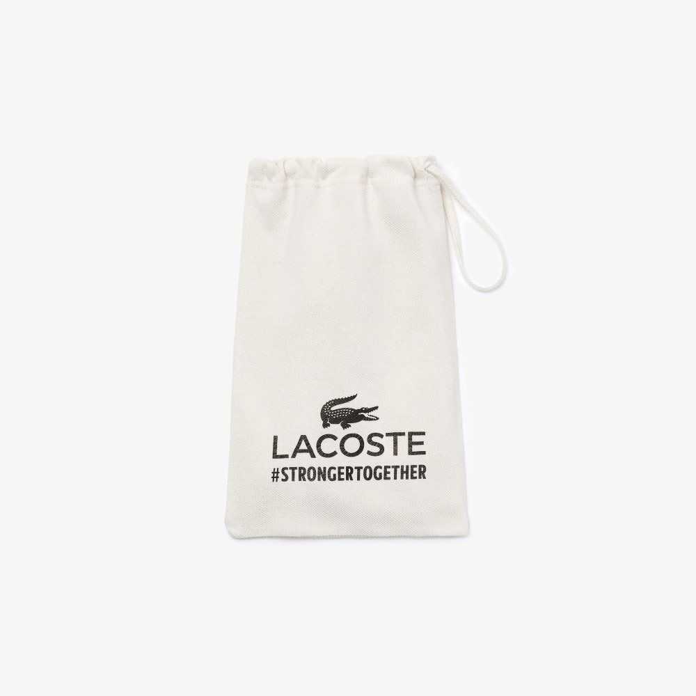 Lacoste L.12.12 Cotton Pique' Face Protection Mask Light Pink | DSCZ-84026