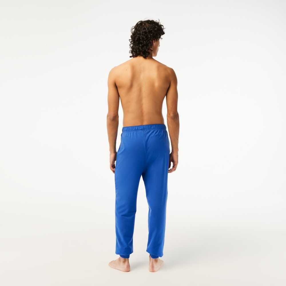 Lacoste Lightweight Lounge Pants Blue | DTHO-36709