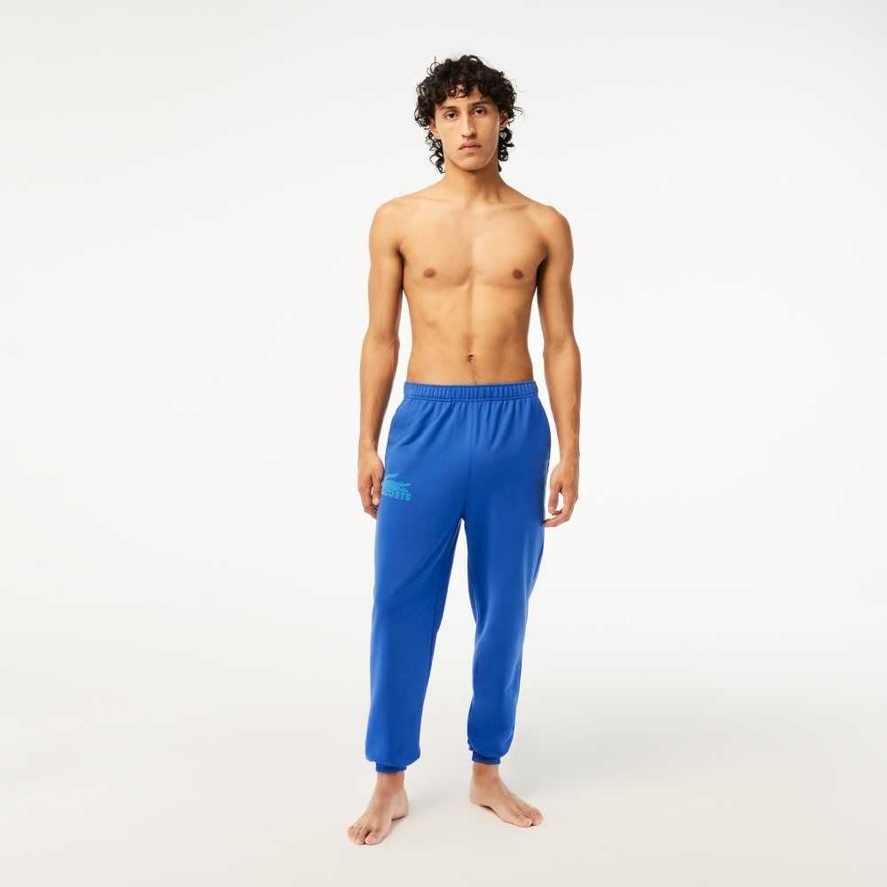 Lacoste Lightweight Lounge Pants Blue | DTHO-36709