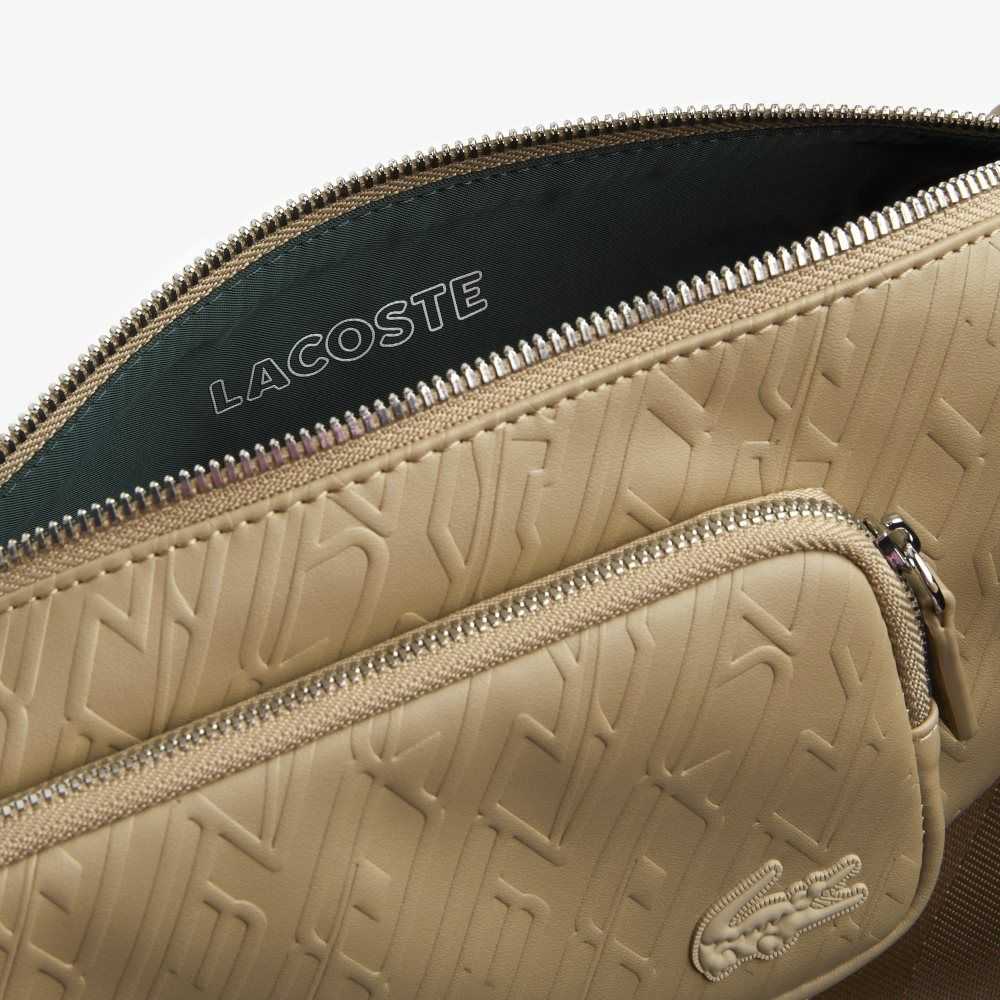 Lacoste Logo Print Shoulder Bag Lion | AEPX-50217