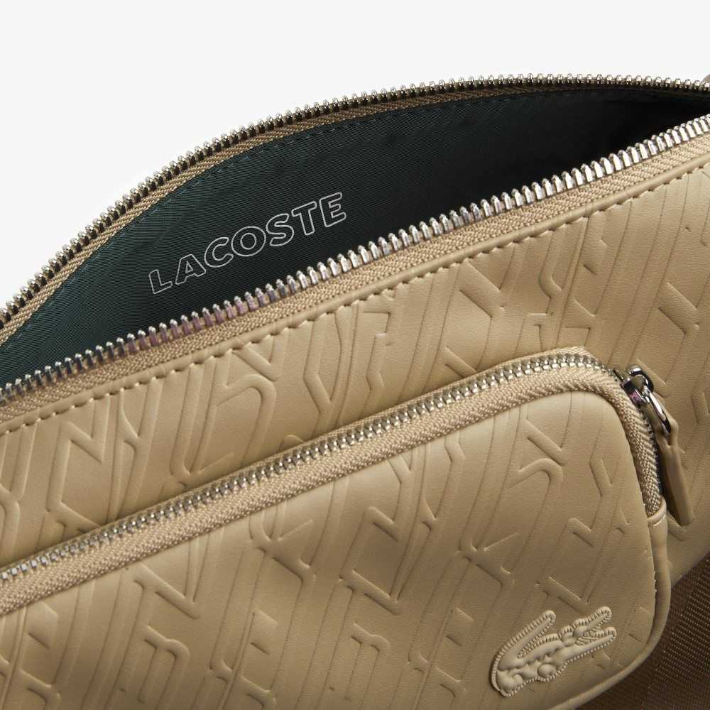 Lacoste Logo Print Shoulder Bag Lion | VHPI-68752