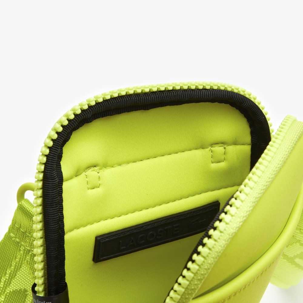 Lacoste Logo Strap Smartphone Holder Lime | BKUA-15072