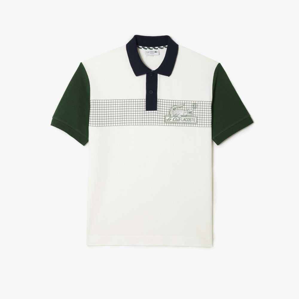 Lacoste Loose Fit Organic Cotton Polo Xp7 | ZJOL-57046