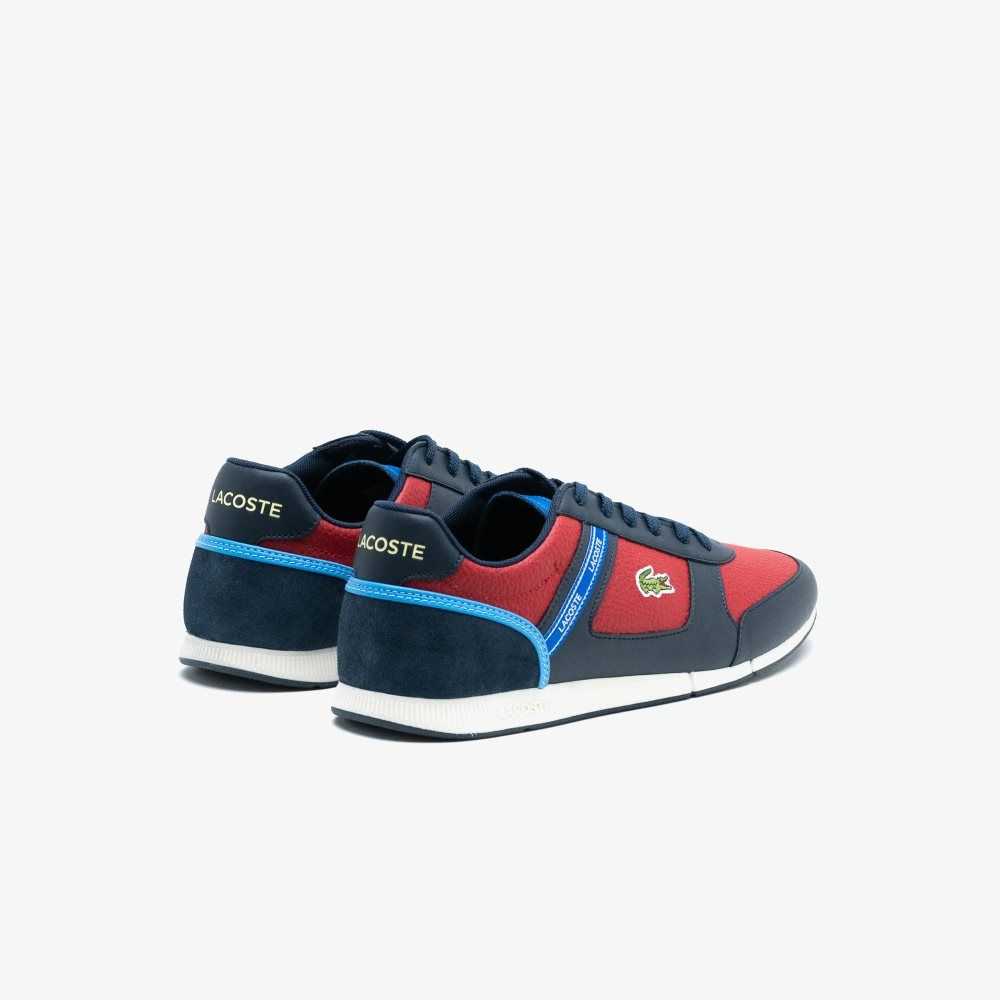 Lacoste Menerva Sport Sneakers Nvy/Red | GASY-29536