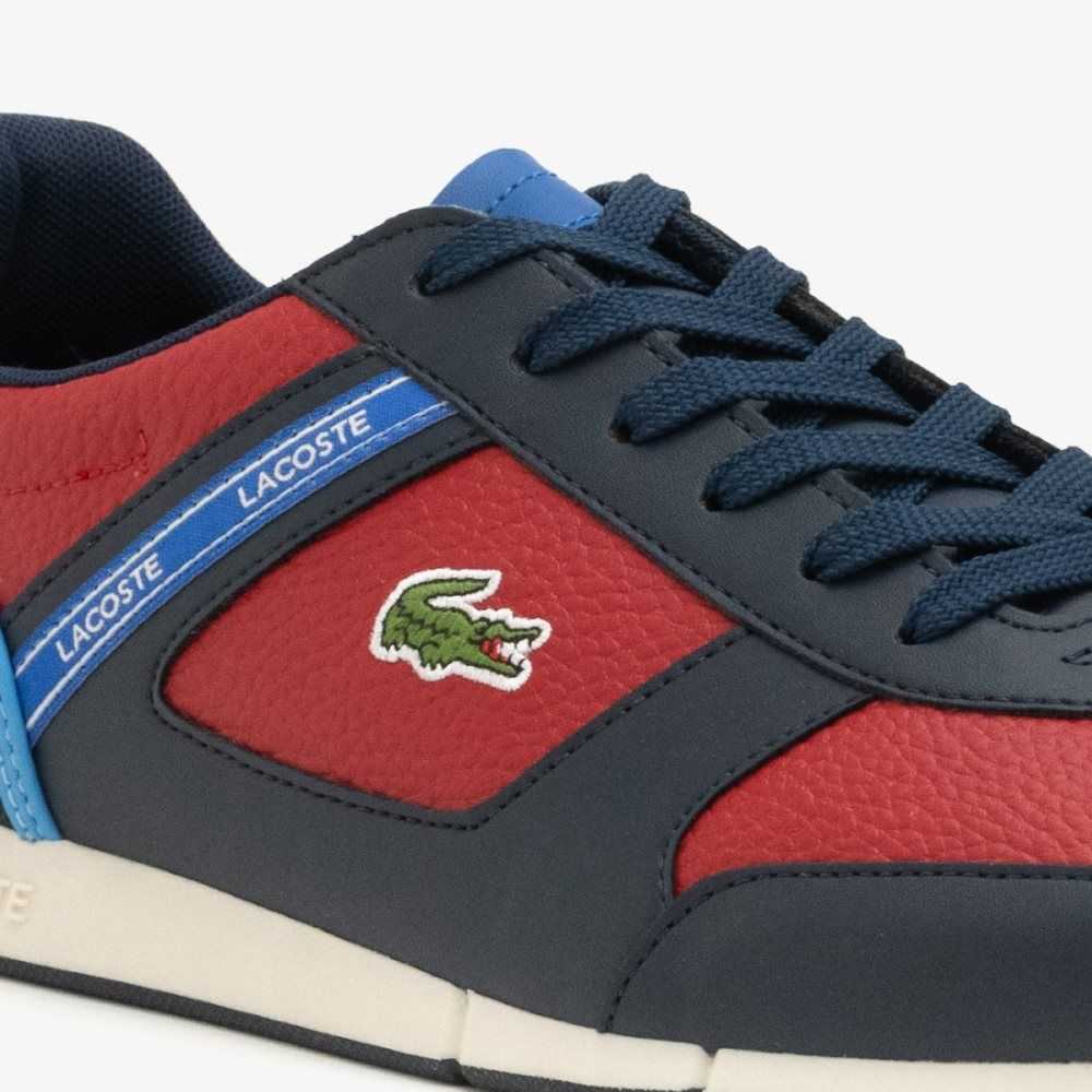 Lacoste Menerva Sport Sneakers Nvy/Red | GASY-29536