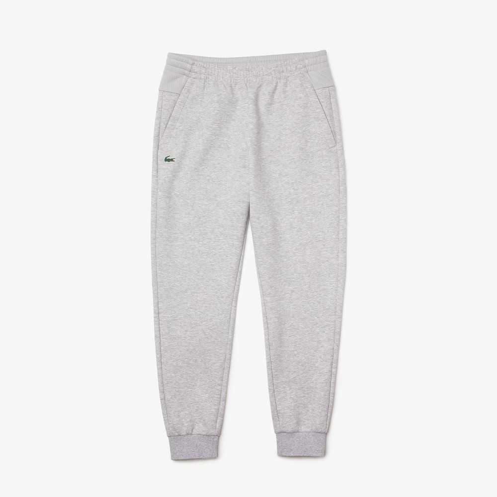 Lacoste Mesh Panels Trackpants Grey Chine / Light Grey | XZIG-34081