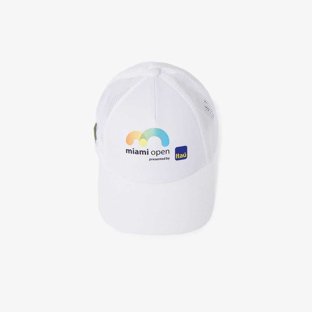 Lacoste Miami Open Hat White | UALJ-10726