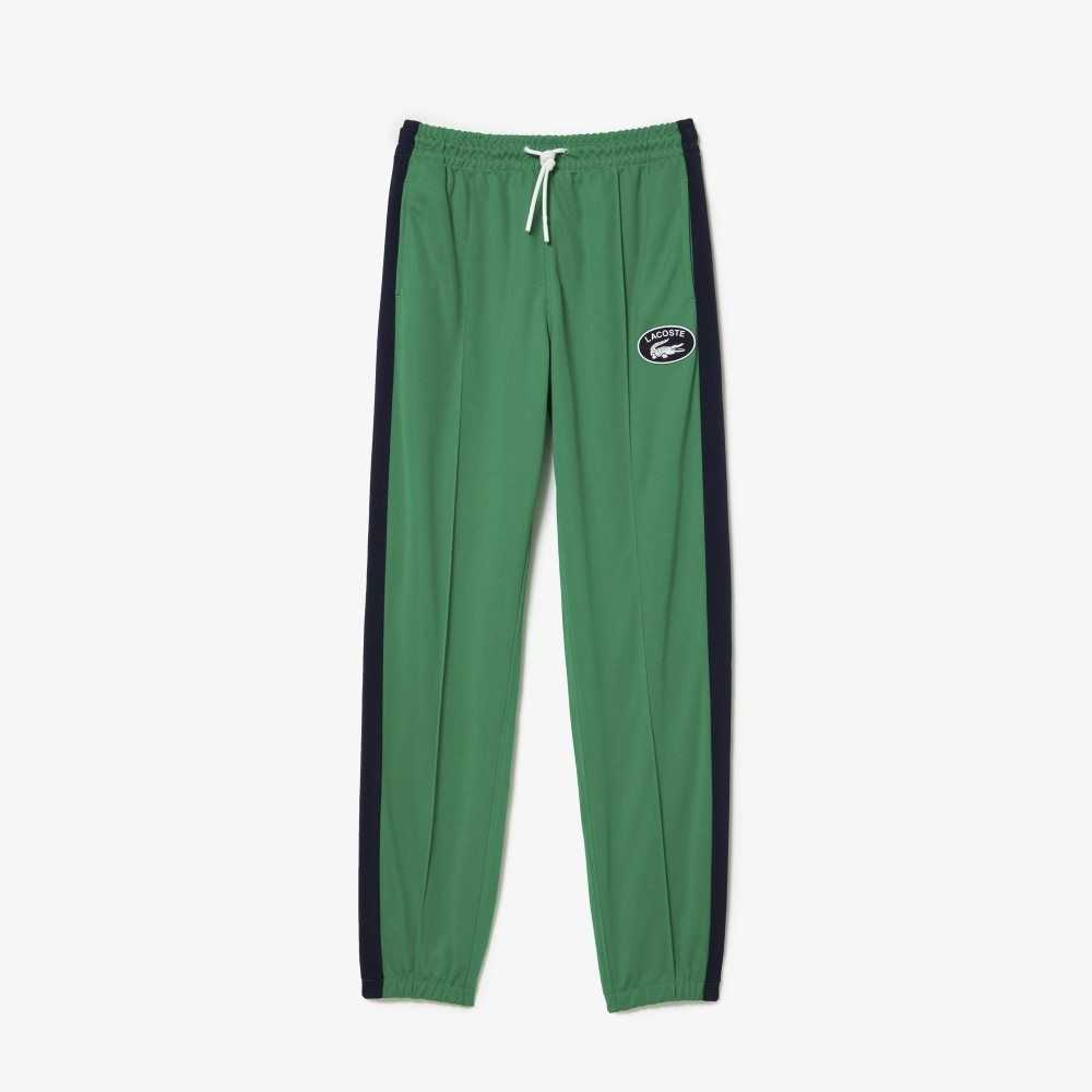 Lacoste Mini Pique Trackpants Green | RZVS-94867