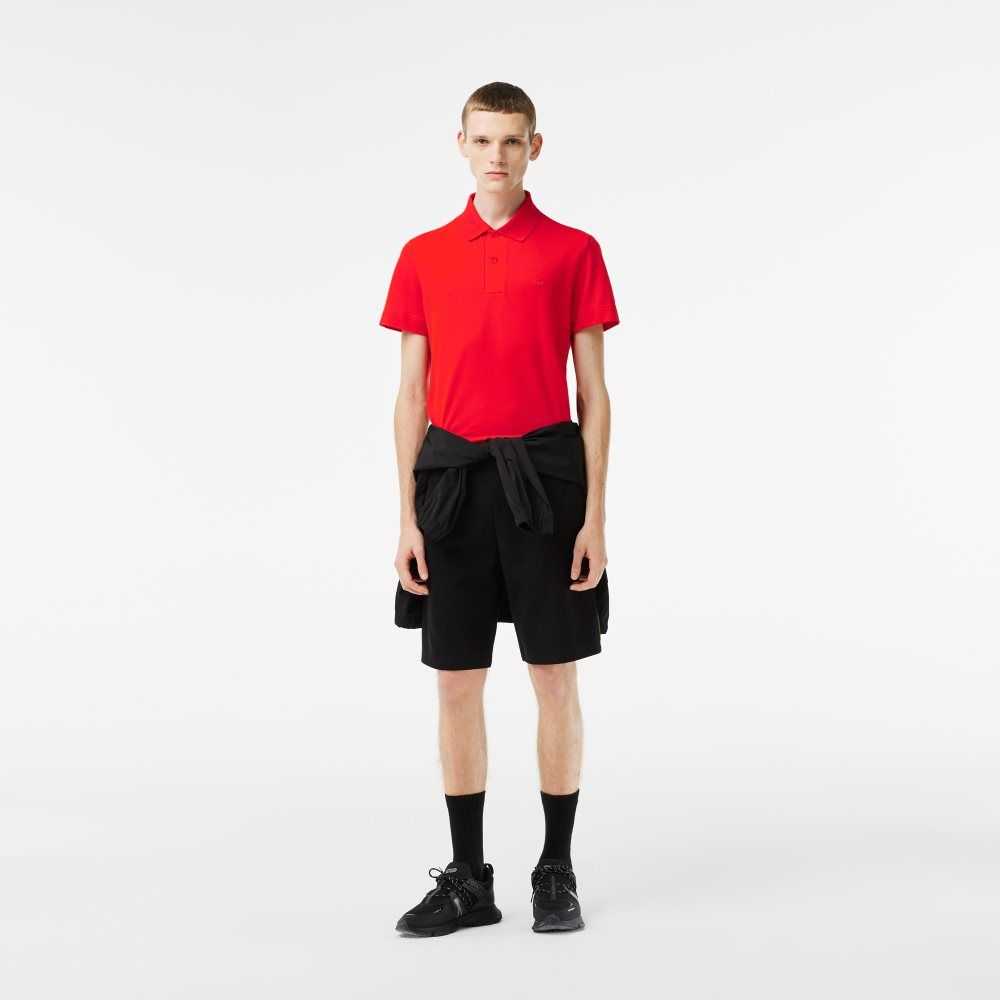 Lacoste Movement Ultra Light Pique Polo Red | RVBH-56109