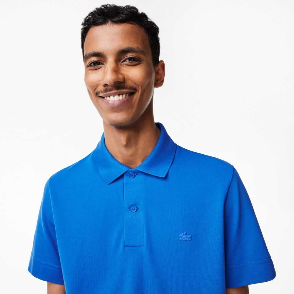 Lacoste Movement Ultra Light Pique Polo Blue | ZUXQ-83472