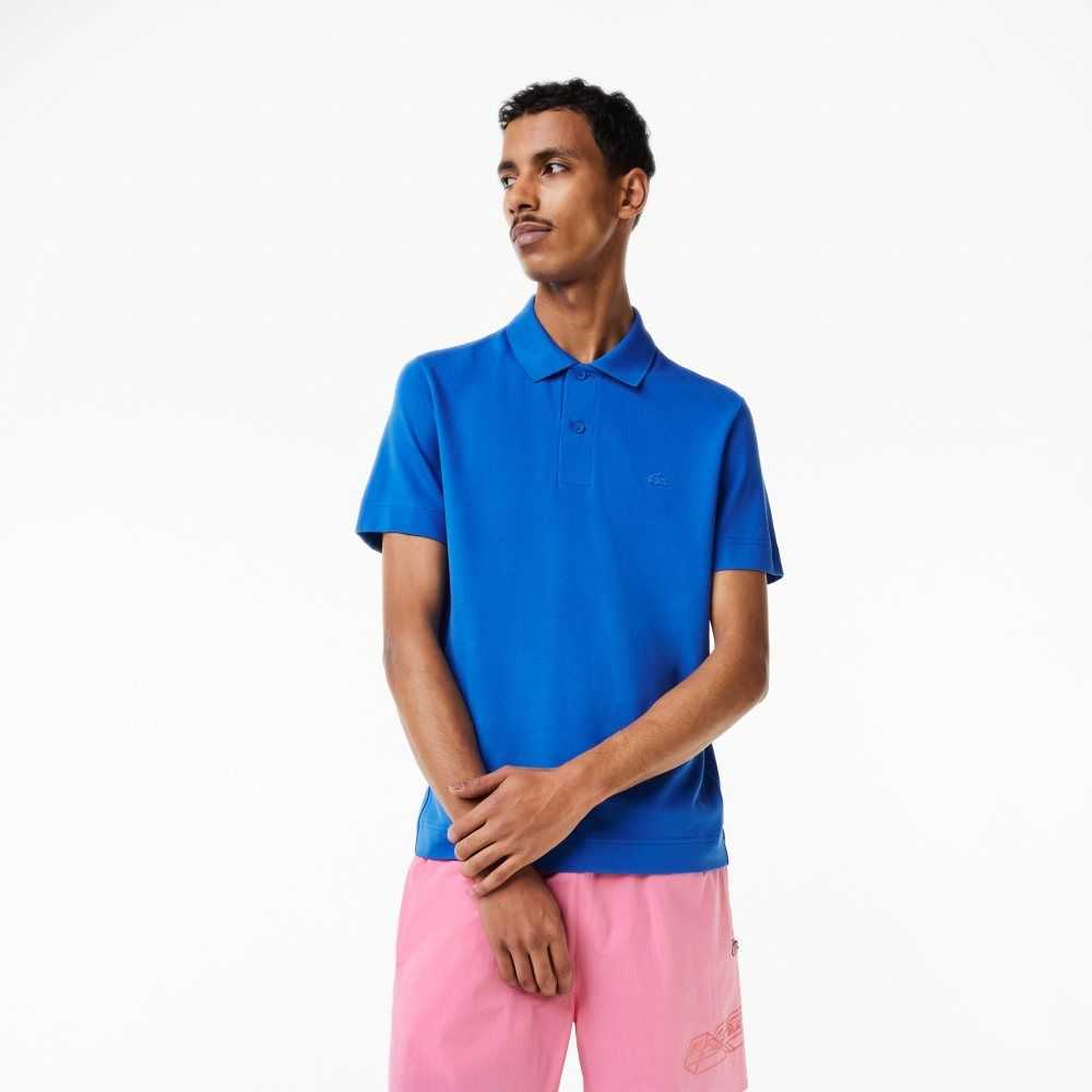 Lacoste Movement Ultra Light Pique Polo Blue | ZUXQ-83472