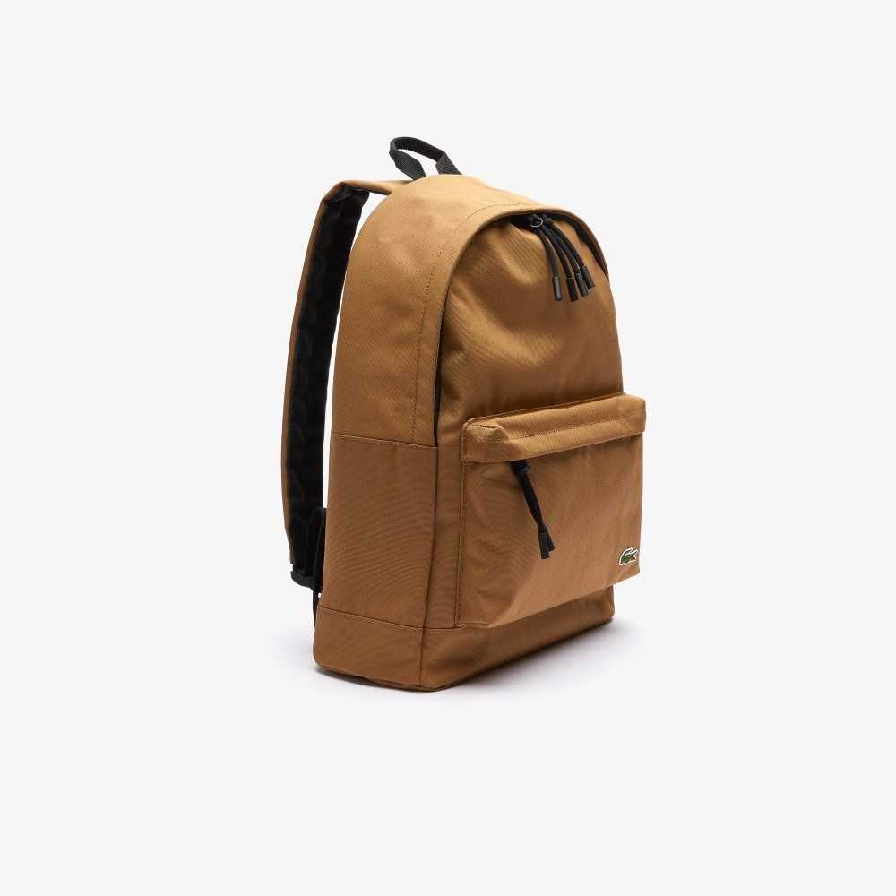 Lacoste Neocroc Canvas Backpack Leafy | MEIT-31789