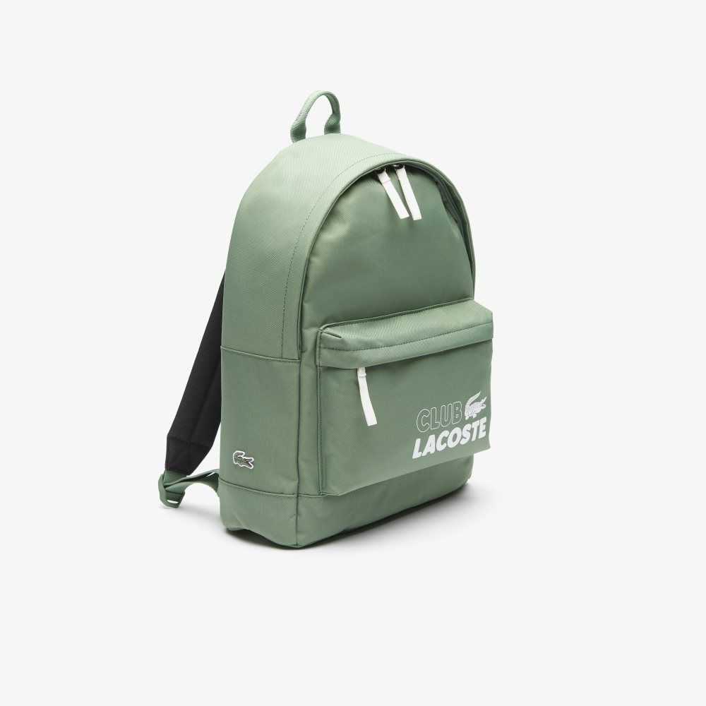 Lacoste Neocroc Contrast Print Backpack Frene Blanc | HQFS-65720