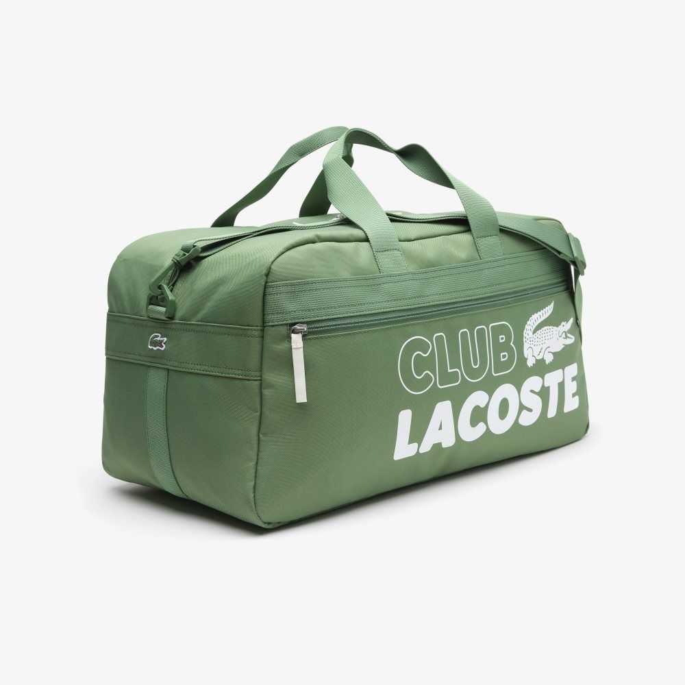 Lacoste Neocroc Contrast Print Gym Bag Frene Blanc | TVHA-97315