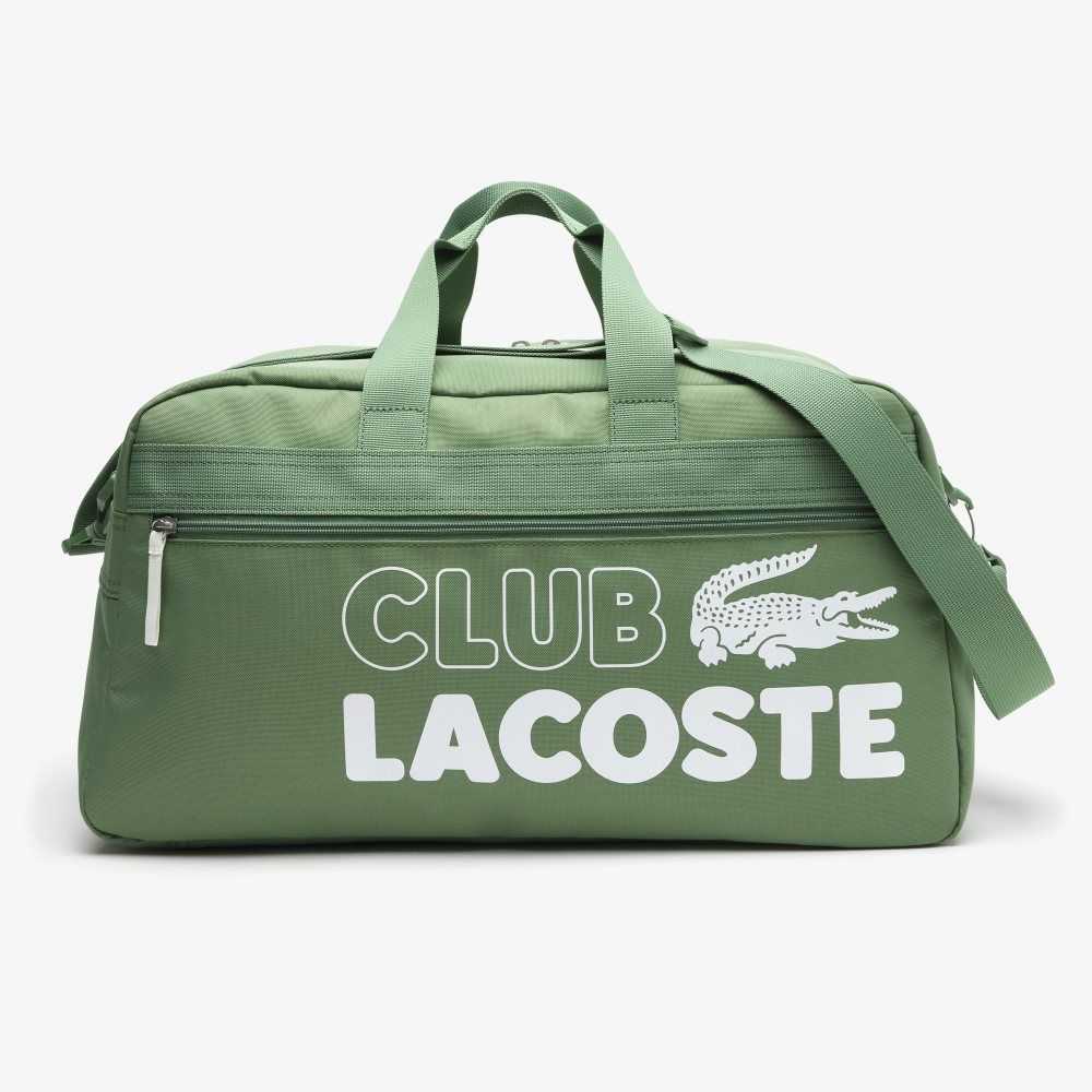 Lacoste Neocroc Contrast Print Gym Bag Frene Blanc | TVHA-97315