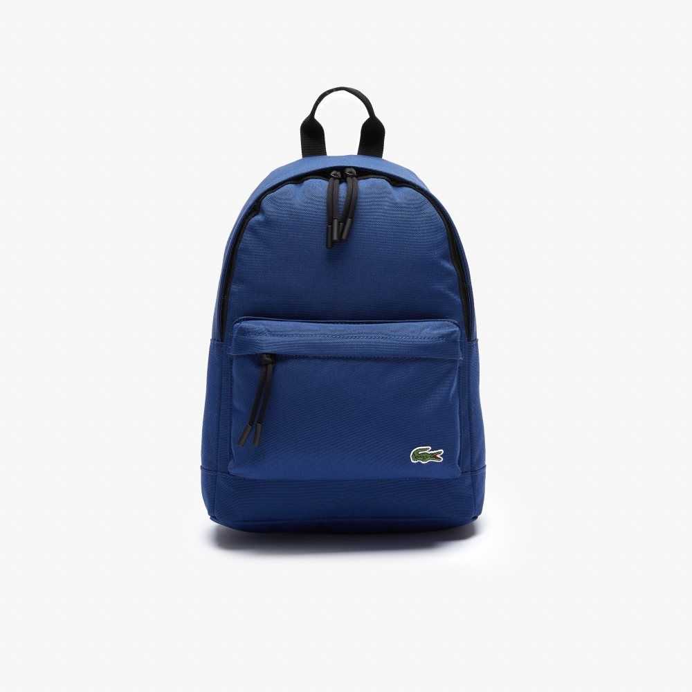 Lacoste Neocroc Small Canvas Backpack Sphere Noir | XFTS-56023