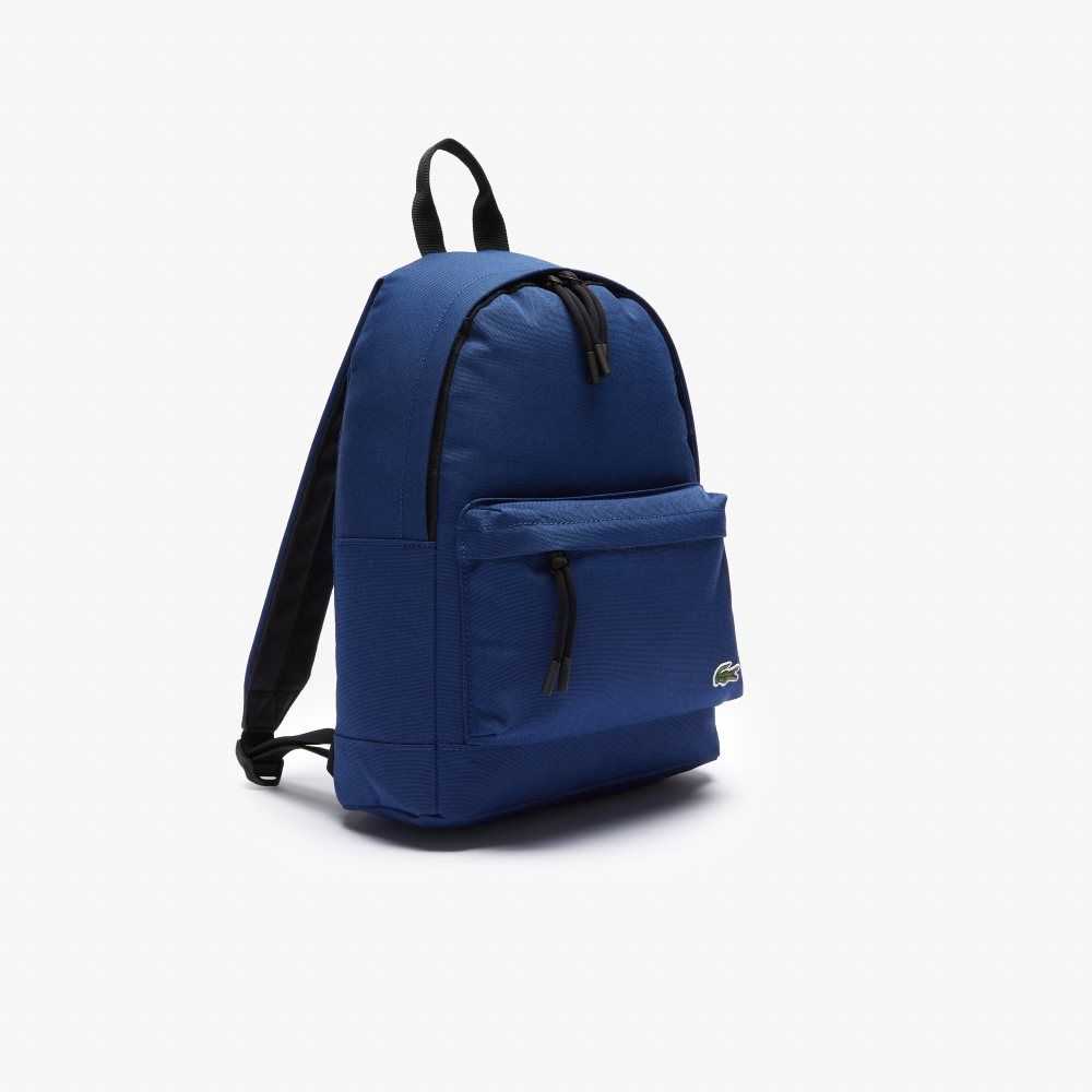 Lacoste Neocroc Small Canvas Backpack Sphere Noir | XFTS-56023