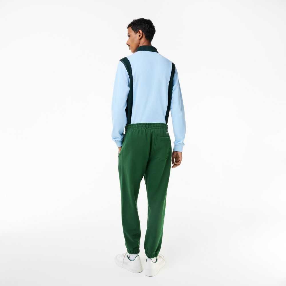 Lacoste Organic Cotton Track Pants Green | GIUN-27460