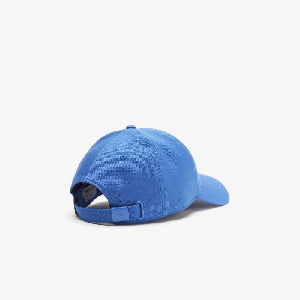 Lacoste Organic Cotton Twill Cap Blue | ASXU-60983