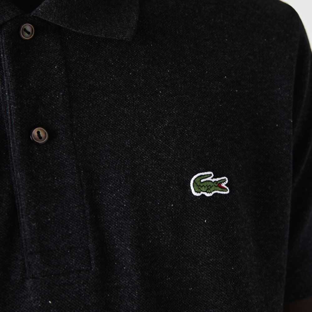 Lacoste Original L.12.12 Heathered Petit Pique Cotton Polo Grey | KIHB-38412