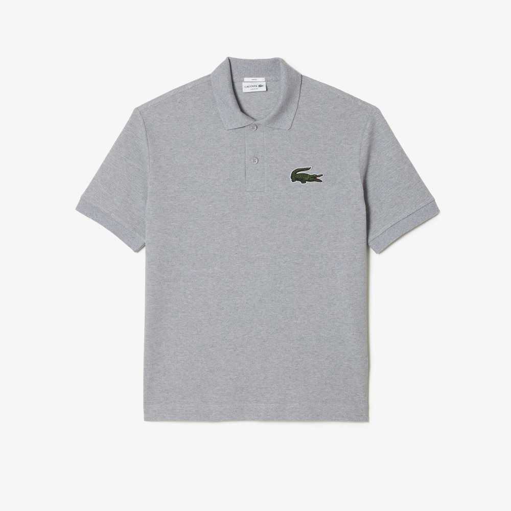 Lacoste Original L.12.12 Loose fit 80's crocodile Polo Grey Chine | JZLK-73954