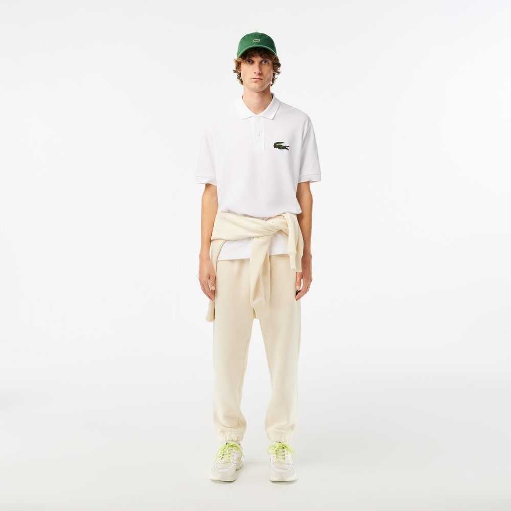 Lacoste Original L.12.12 Loose fit 80's crocodile Polo White | TSHB-47382