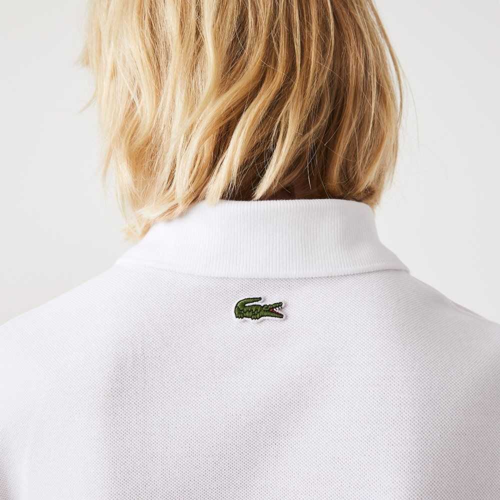 Lacoste Original L.12.12 Loose fit 80's crocodile Polo White | TSHB-47382