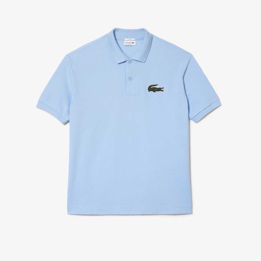 Lacoste Original L.12.12 Loose fit 80's crocodile Polo Blue | WITS-19053