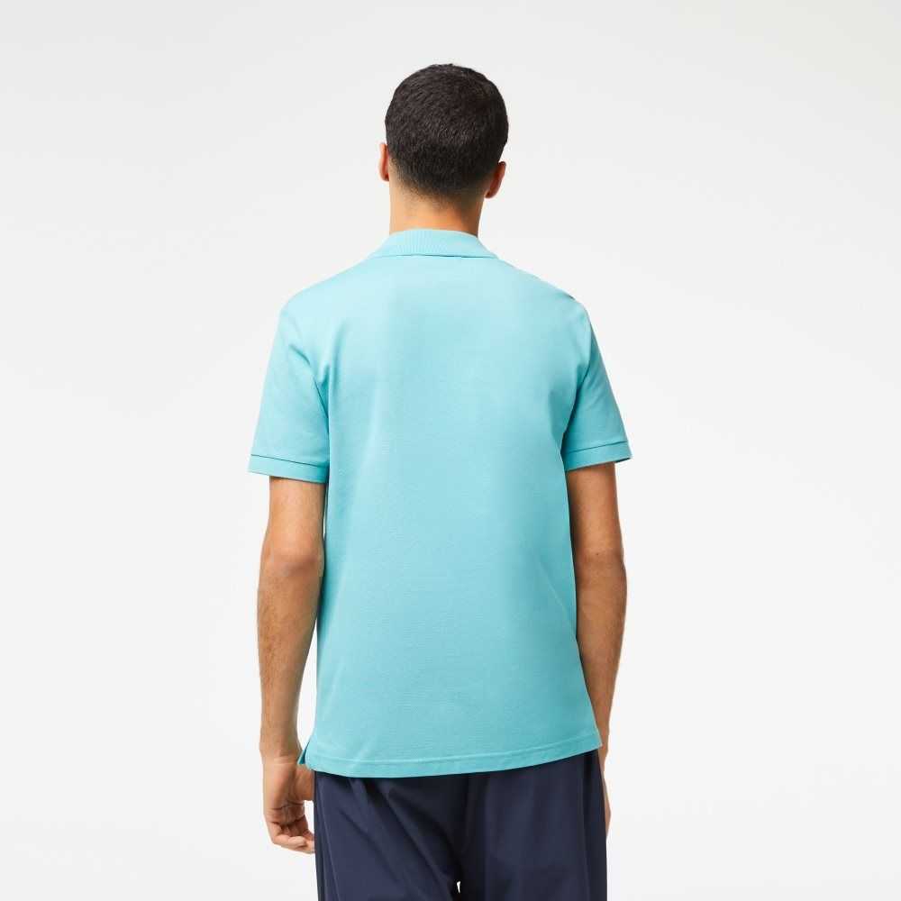 Lacoste Original L.12.12 Slim Fit Petit Pique Cotton Polo Mint | HGSW-50816