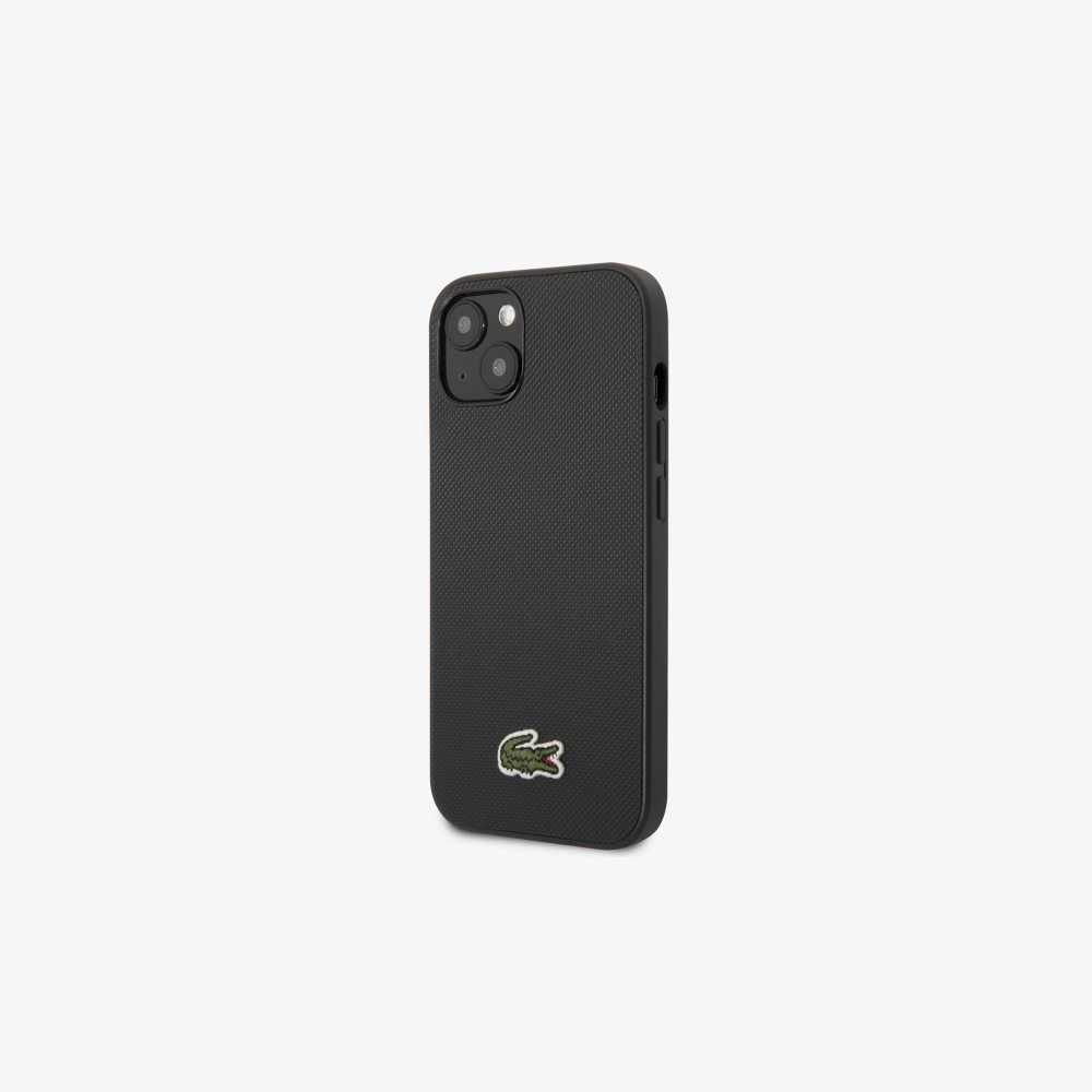 Lacoste Petit Pique Effect iPhone 14 Case Black | BYTL-07932