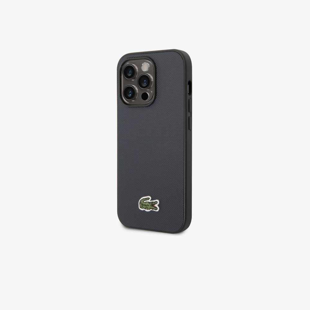 Lacoste Petit Pique Effect iPhone 14 Pro Max Case Penombre | TXRO-72638