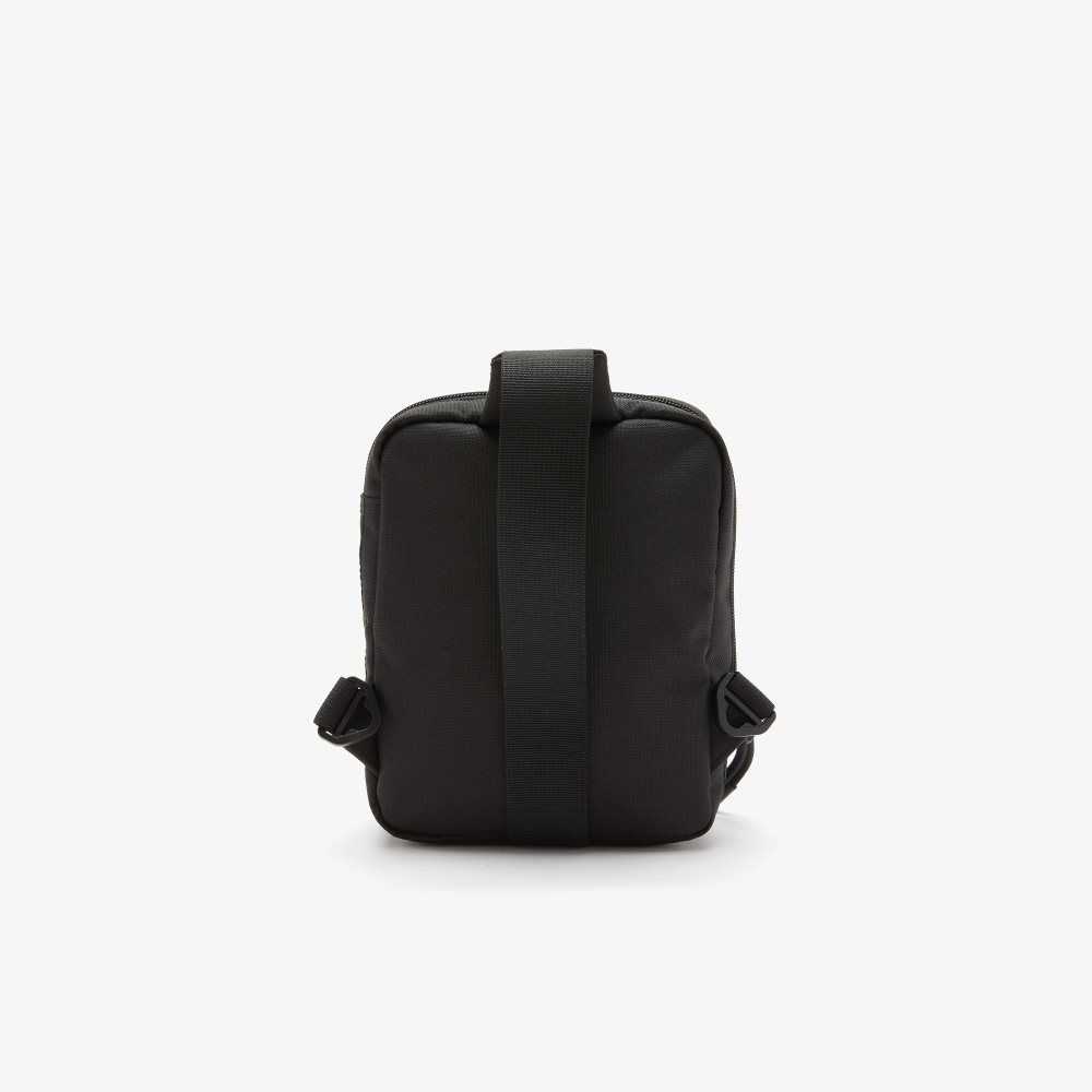 Lacoste Phone Pocket Bag Black | KBYD-20815