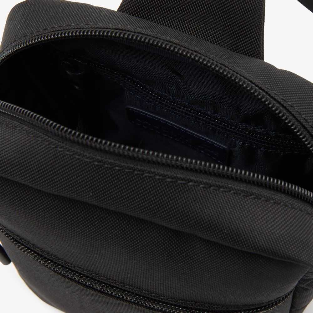 Lacoste Phone Pocket Bag Black | KBYD-20815