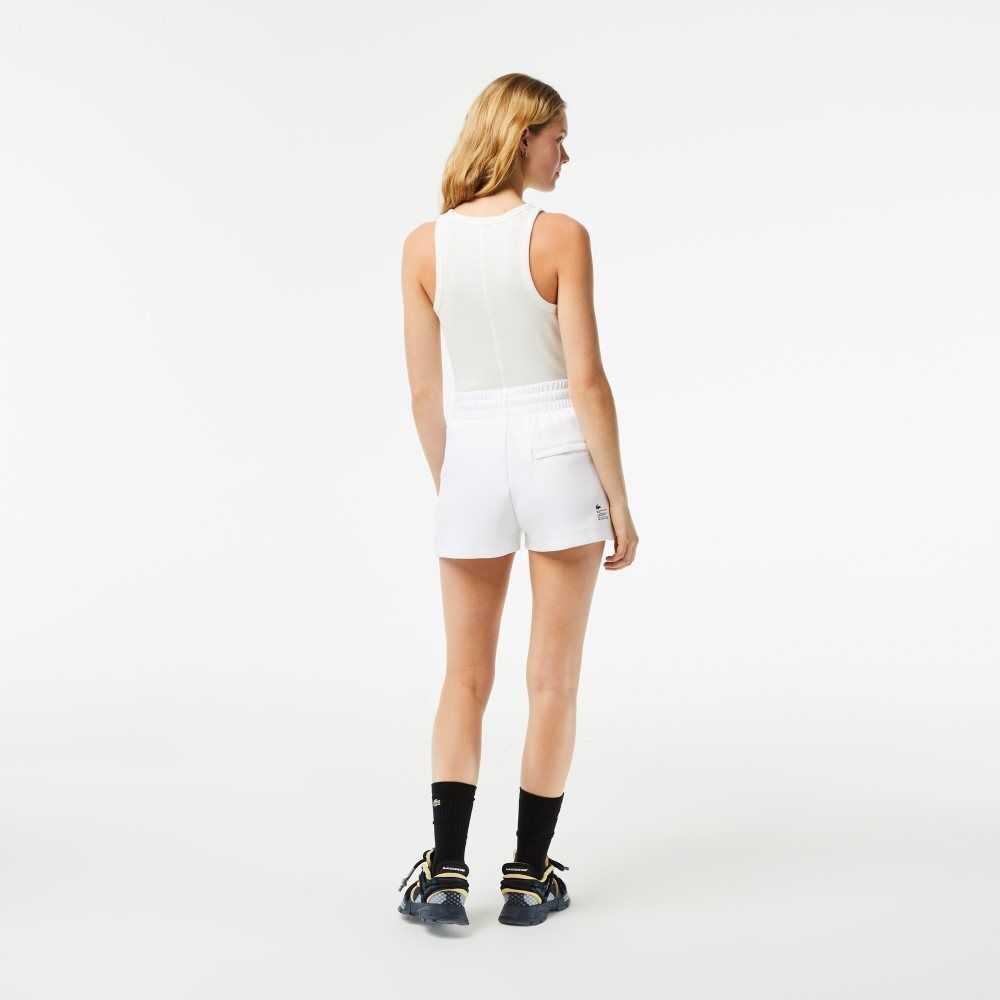 Lacoste Plain Shorts White | ZBCO-91632