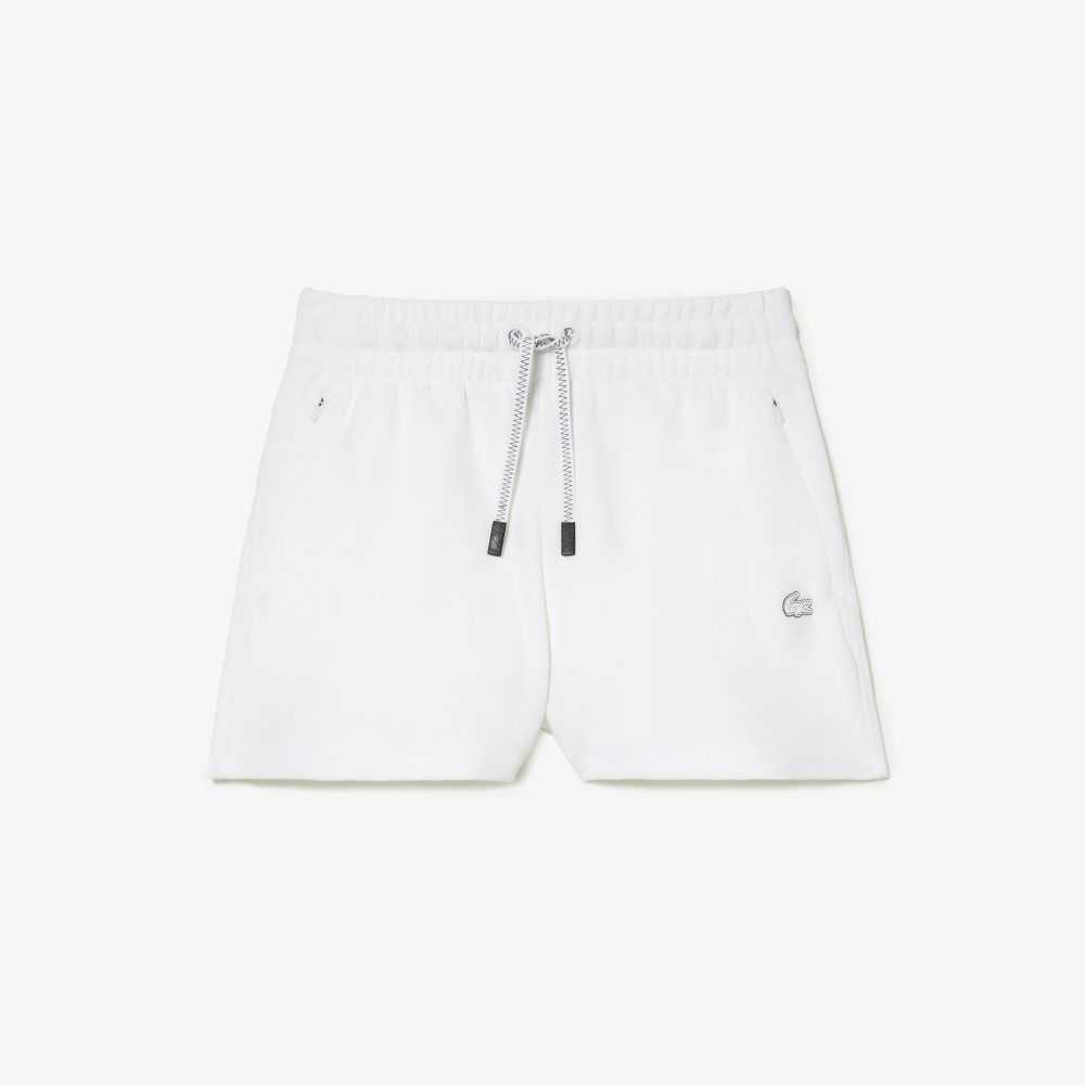 Lacoste Plain Shorts White | ZBCO-91632