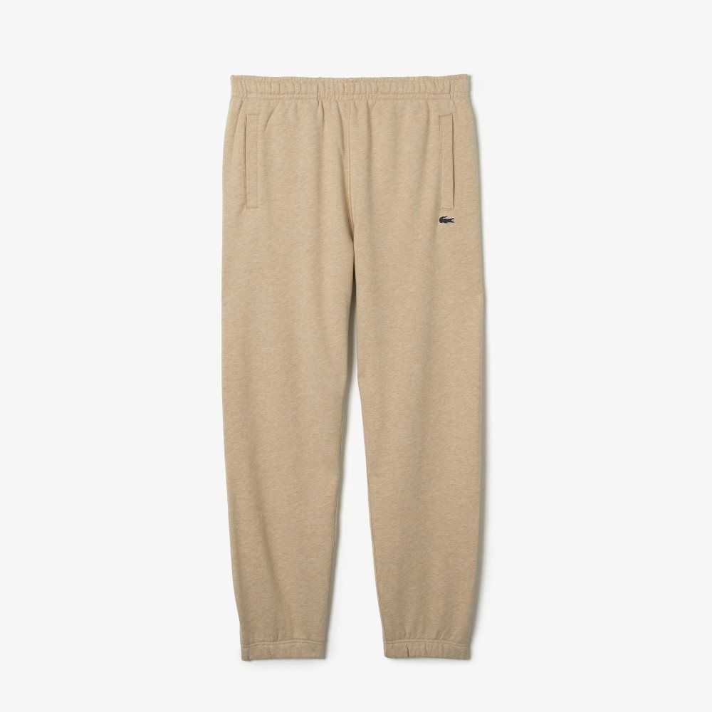 Lacoste Print Trackpants Beige | ISHE-98573