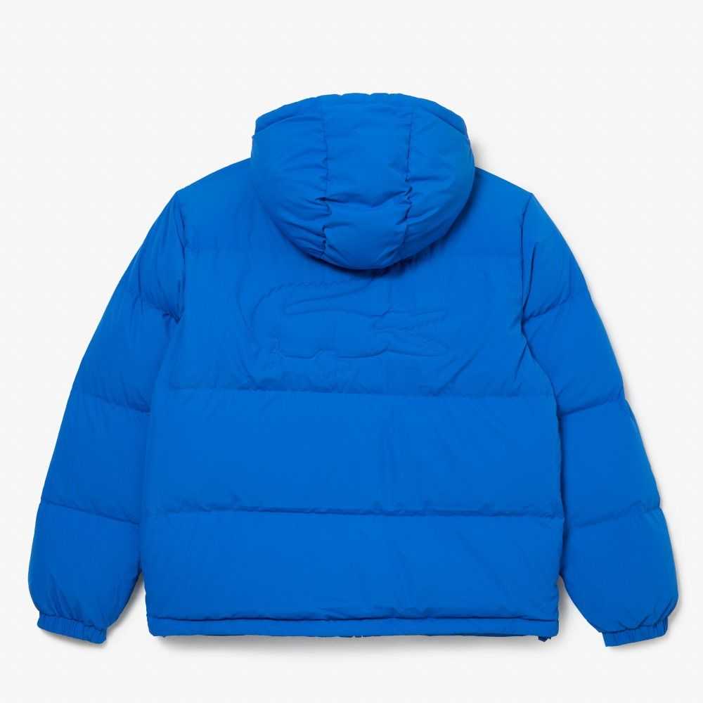 Lacoste Quilted Water-Repellent Jacket Blue | JWGF-25346